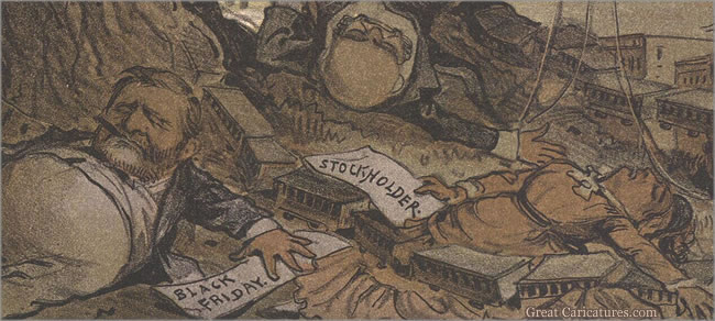 The Deadly Upas Tree of Wall Street (detail) by Joseph Keppler
