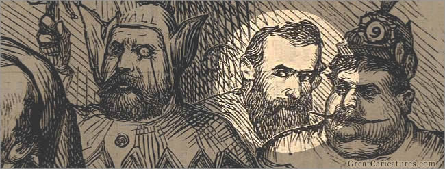 Detail of Our Modern Falstaff