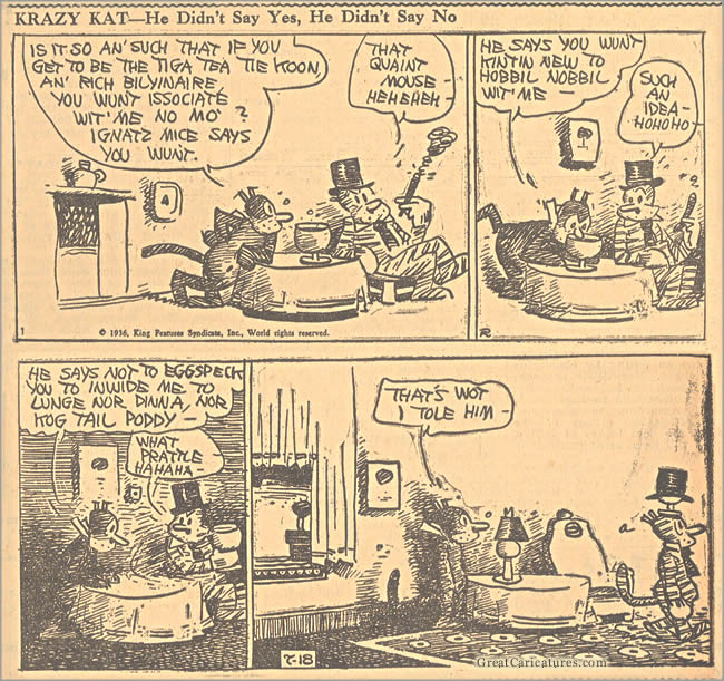 Krazy Kat, July 17, 2025