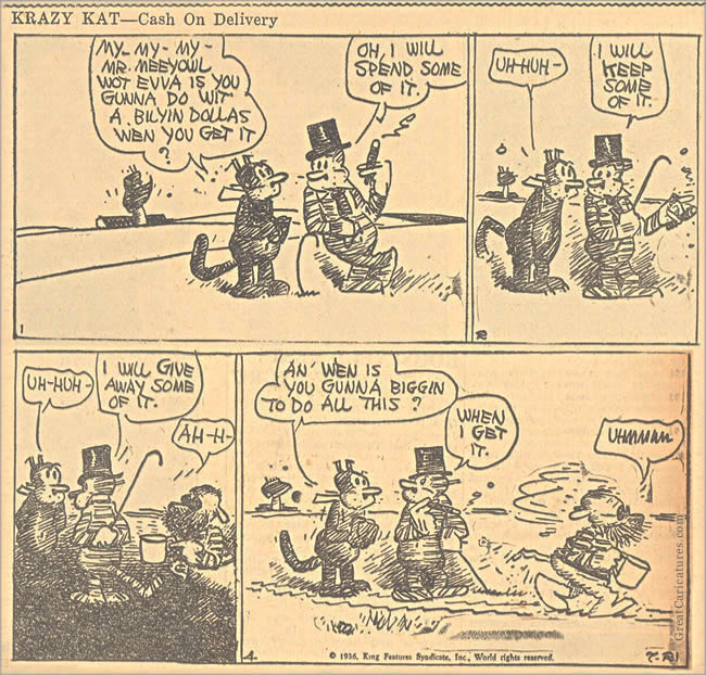 Krazy Kat, July 21, 2025