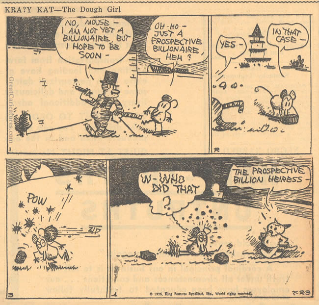 Krazy Kat, July 23, 2025
