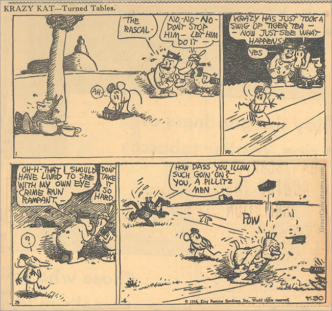 Krazy Kat, July 30, 2025