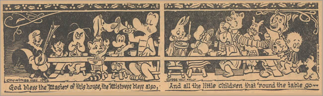 1956 Pogo Christmas Card