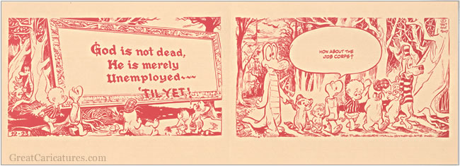 1967 Pogo Christmas Card