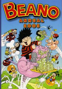The cover of the 2005 Beano Annual
